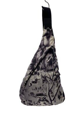 Prada OUTDOOR Backpack Re Shoulder Bag GrayBag